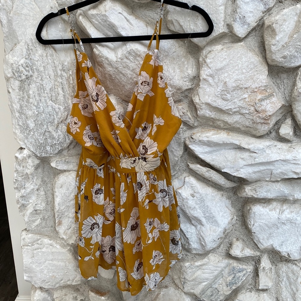 Romper with adjustable straps